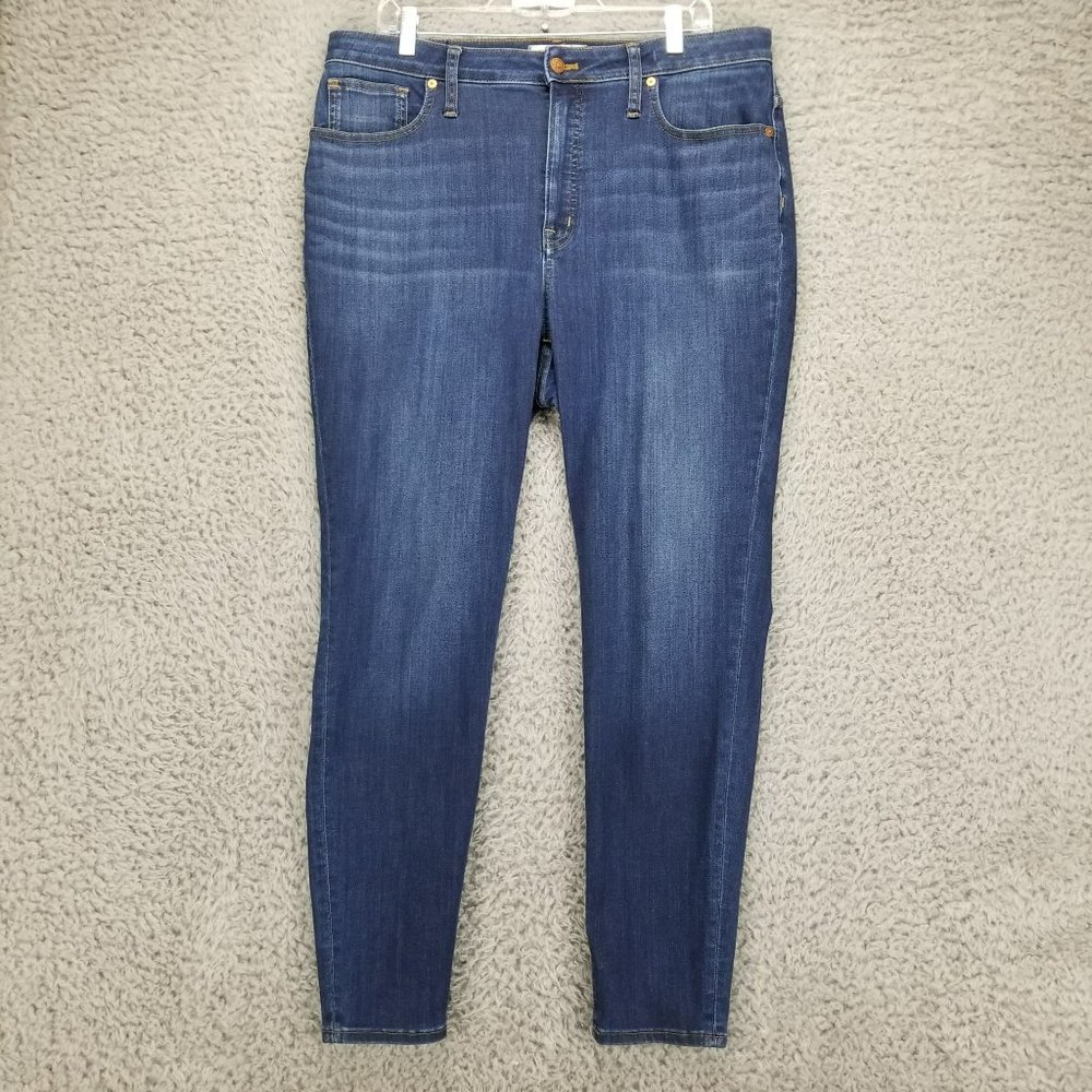 Madewell Curvy High Rise Skinny Stretch Jeans Women's 32